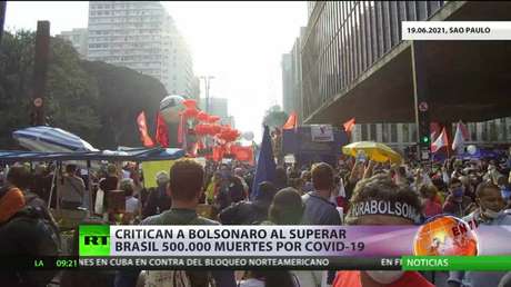 En Brasil crece el descontento con la gestión de la pandemia por parte de Bolsonaro