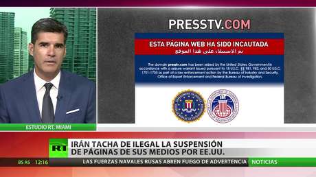 Irán protesta tras la incautación de 33 páginas web de su radio y televisión
