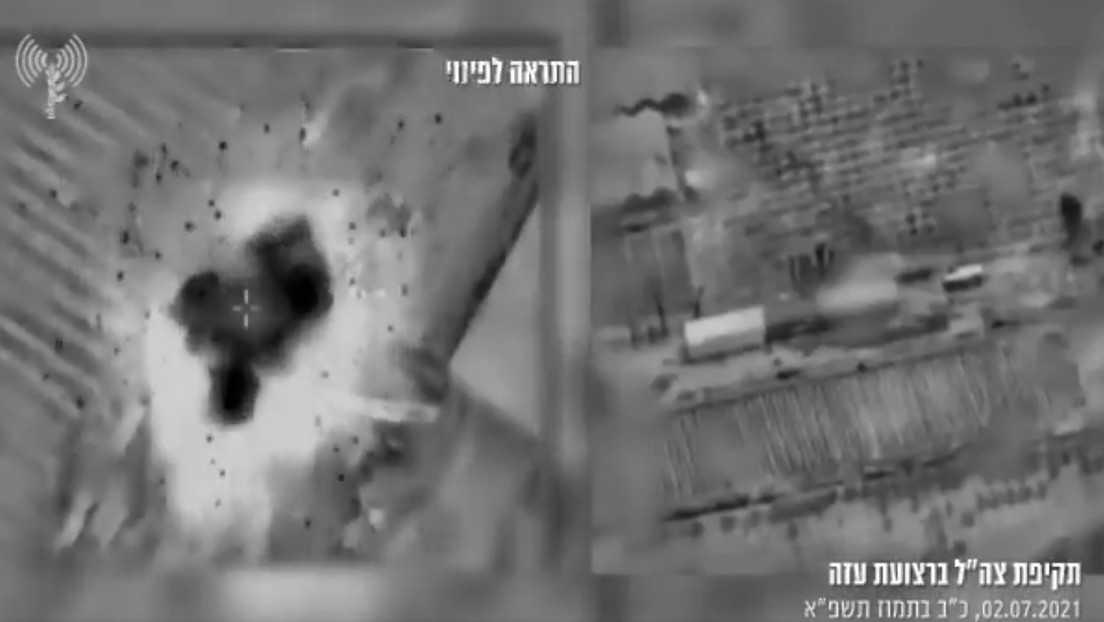 VIDEO: Fuerzas de Defensa de Israel bombardean de nuevo la Franja de Gaza en respuesta al lanzamiento de globos incendiarios