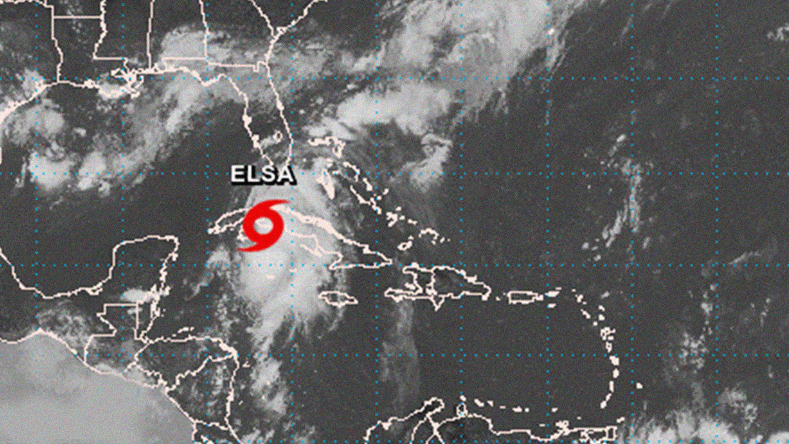 La tormenta tropical Elsa toca tierra en el centro-oeste de Cuba