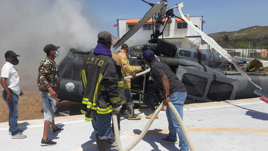 Un avión de la fuerza aérea dominicana que iba a reforzar la frontera con Haití sufre un accidente y se precipita a tierra