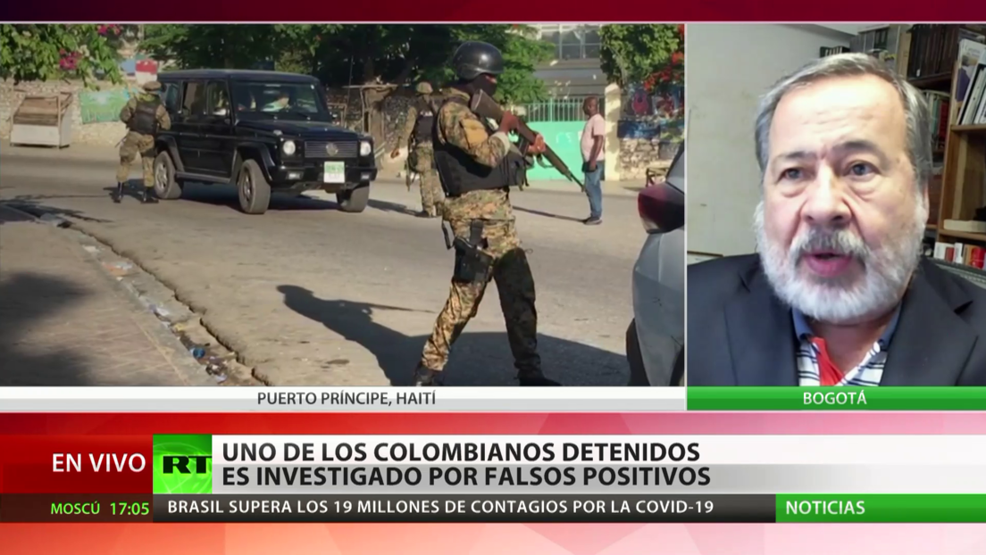 Experto: Es "preocupante" la participación de ciudadanos colombianos en el asesinato de Jovenel Moïse