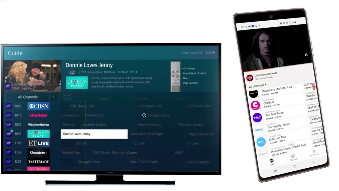 Samsung expande silenciosamente su servicio de transmisión de video TV Plus a la web
