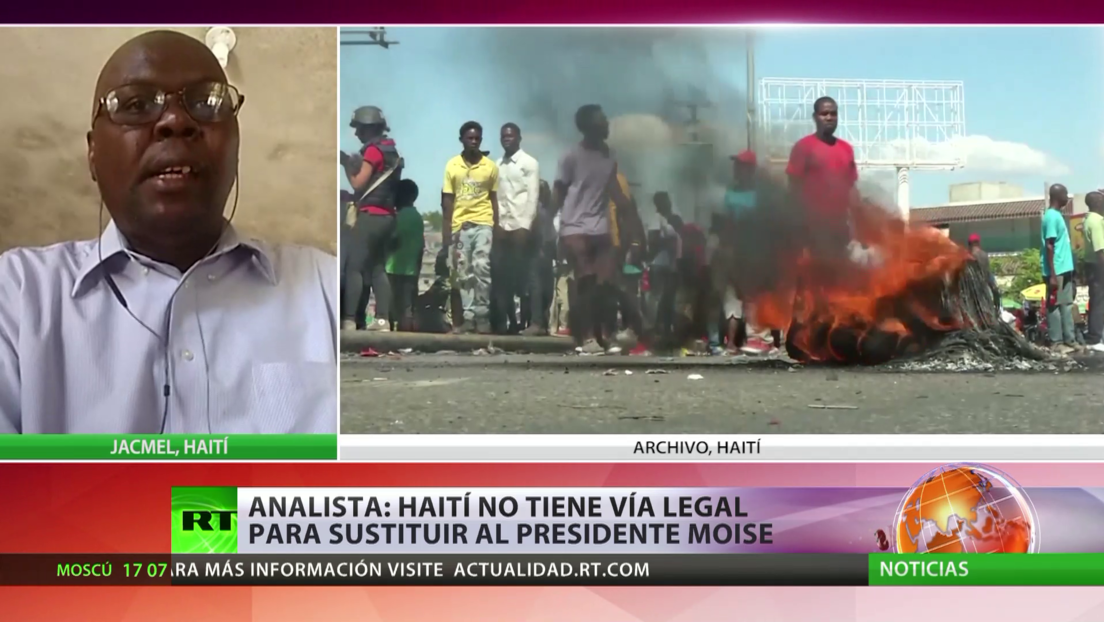 Analista: Haití no tiene vía legal para sustituir al presidente Moïse