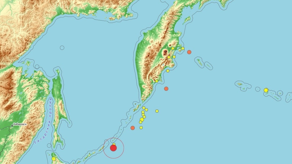 Un temblor de magnitud 6,5 sacude las islas Kuriles