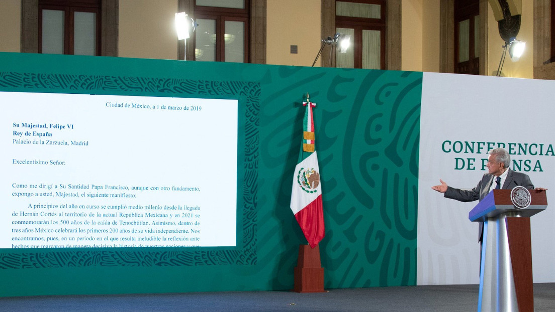 López Obrador reprocha a España su falta de respuesta a la carta sobre los agravios cometidos durante la Conquista: "Les faltó humildad"