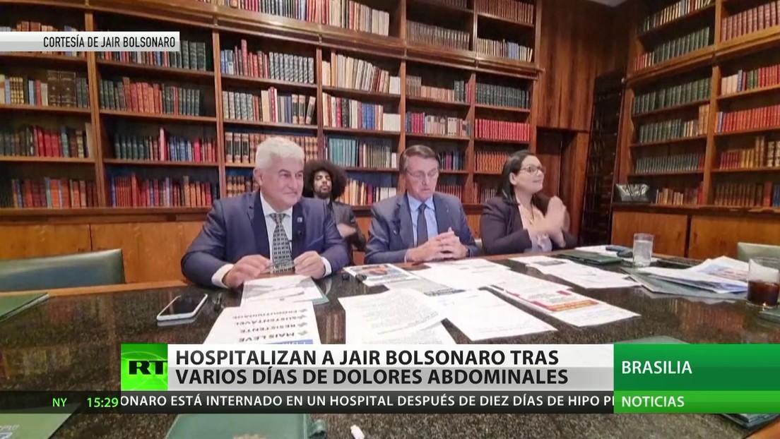 El presidente brasileño Jair Bolsonaro podría ser sometido a una operación de emergencia