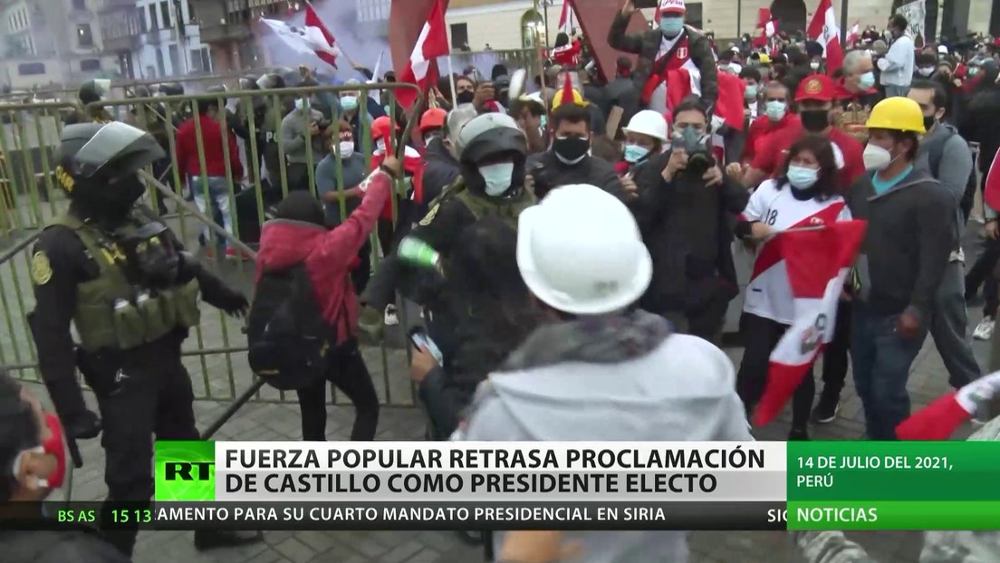 El partido de Keiko Fujimori retrasa la proclamación de Pedro Castillo como presidente electo de Perú