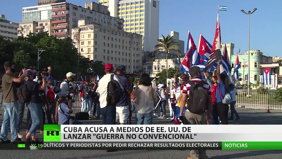 Cuba acusa a medios de EE.UU. de desencadenar una "guerra no convencional"