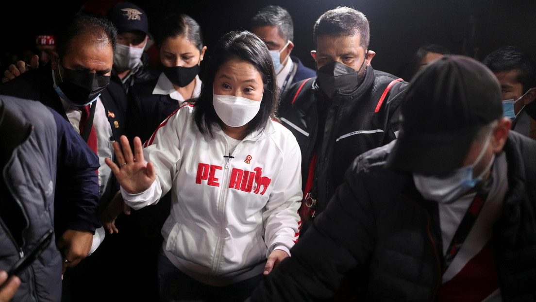 Keiko Fujimori reconocerá los resultados de las presidenciales de Perú, pero insiste en que se cometieron supuestas irregularidades