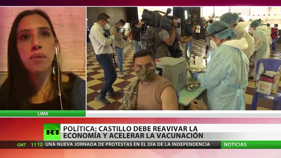 Excandidata al Congreso de Perú: Castillo debe reactivar la economía y acelerar la vacunación