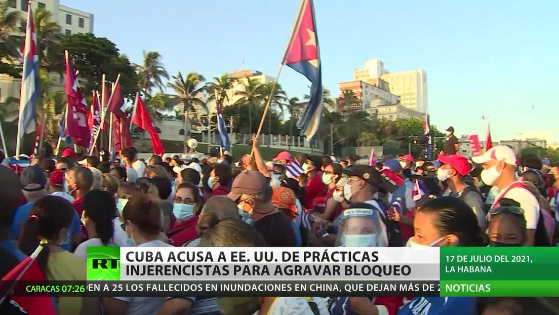 Cuba acusa a EE.UU. de una campaña de presión para agravar el bloqueo