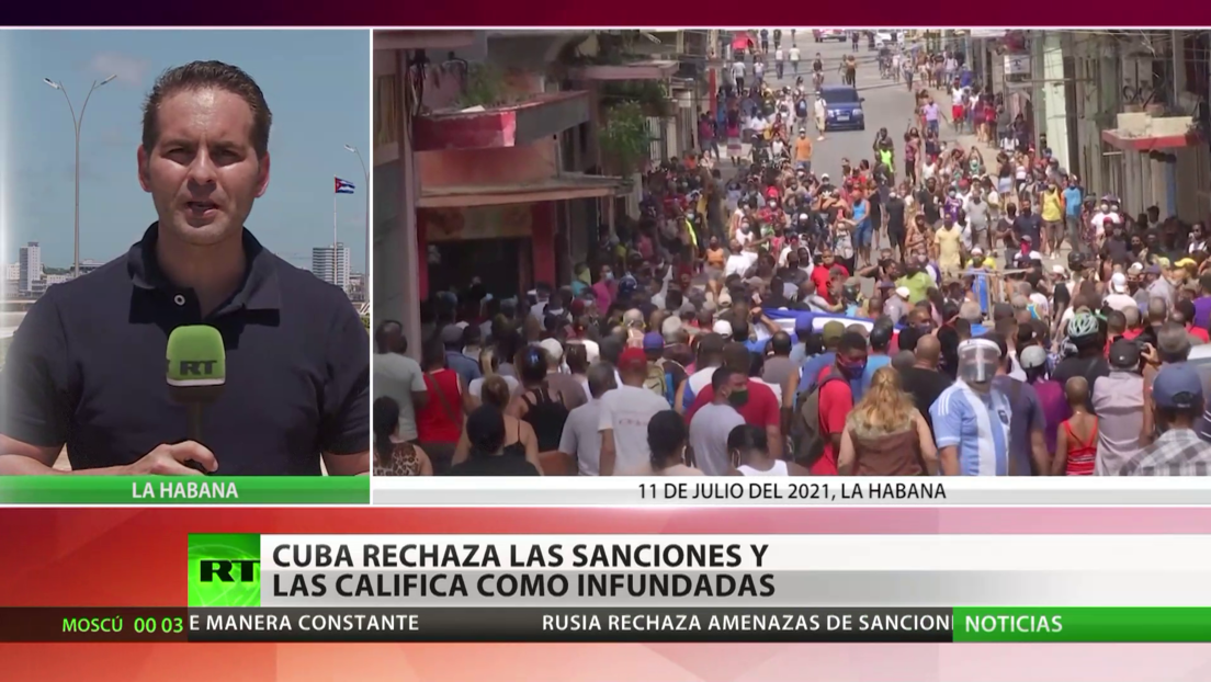 Cuba rechaza las sanciones de EE.UU. y las califica como infundadas