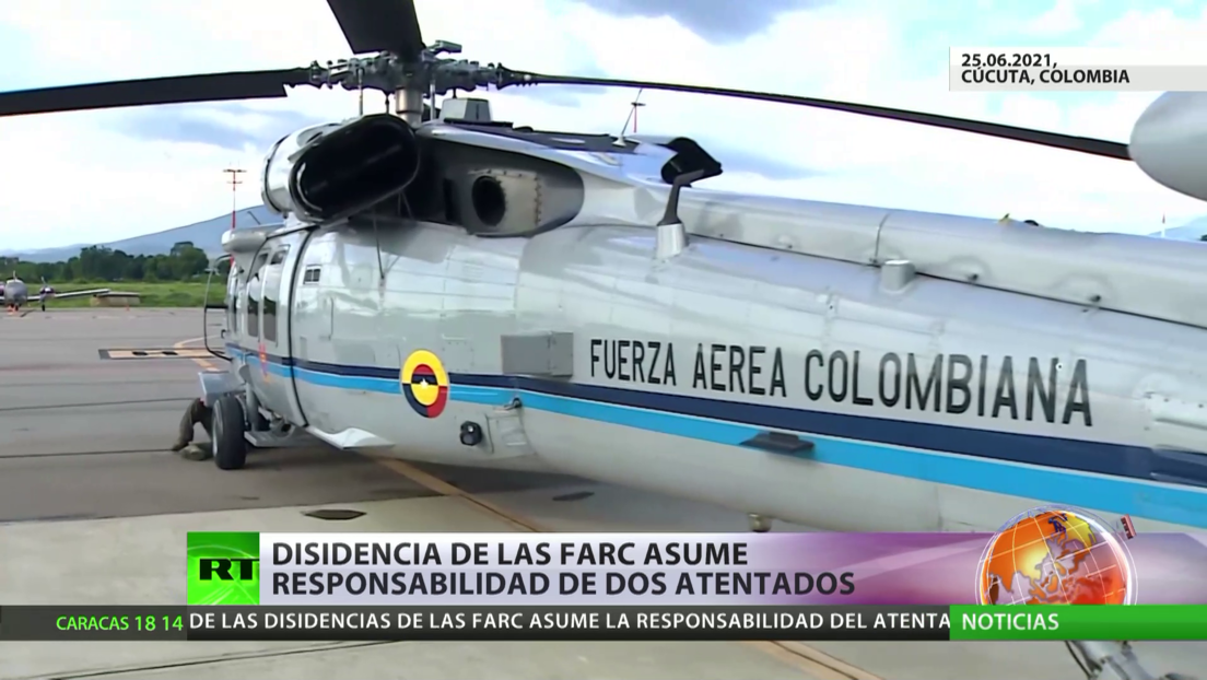 Disidencia de las FARC asume responsabilidad de dos atentados