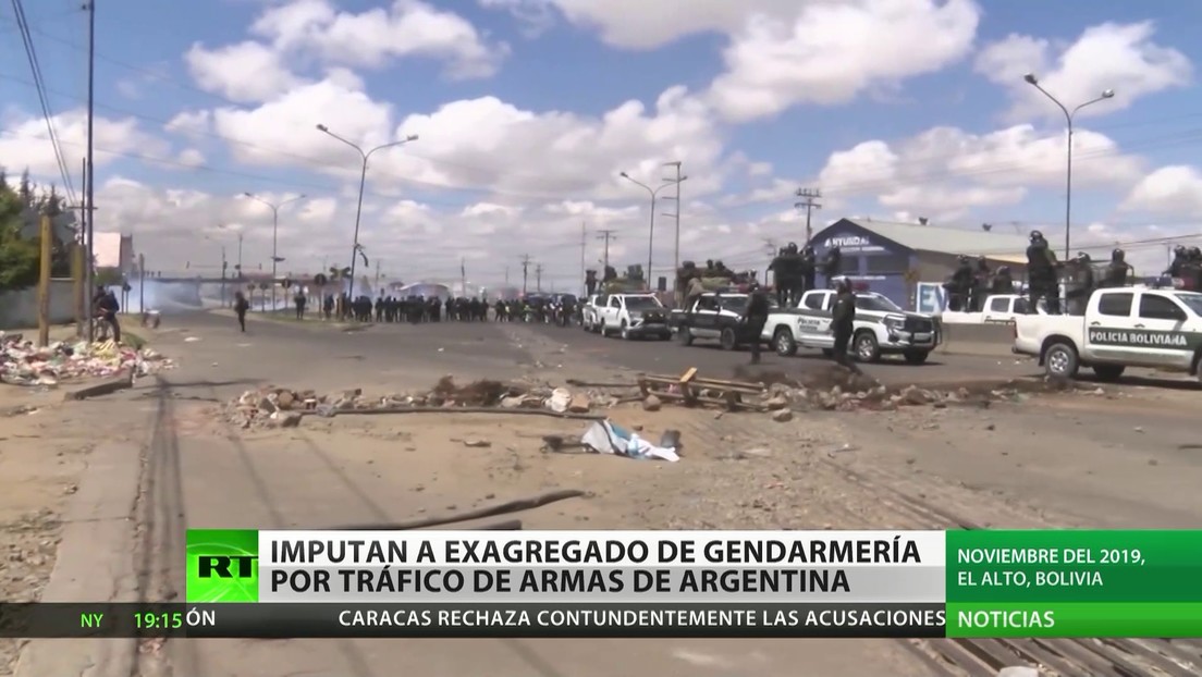 Imputan en Argentina a un exagregado de la Gendarmería por tráfico de armas a Bolivia