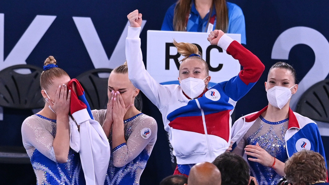 Gimnastas rusas ganan el oro en la categoría por equipos en los JJ.OO. por primera vez en su historia