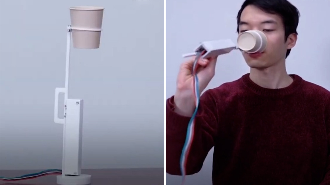 Crean un portavasos que afecta al sabor de la bebida sin siquiera tocarla (VIDEO)
