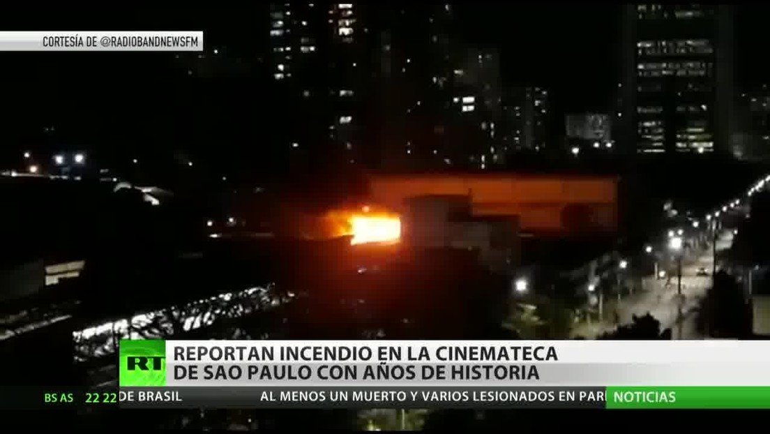 Un incendio destruye en Sao Paulo años de historia cinematográfica