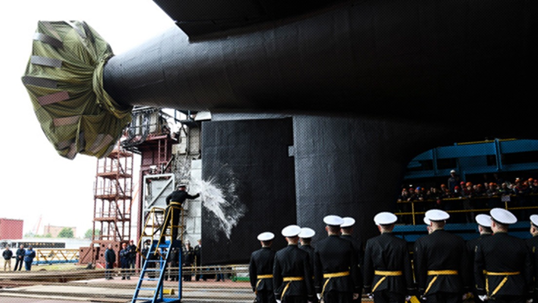 FOTOS: Rusia bota el Krasnoyarsk, submarino nuclear de ataque de cuarta generación