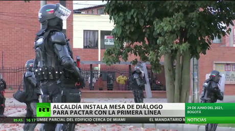 Activista colombiano denuncia que la Policía trata a los manifestantes como enemigos