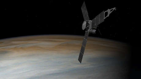 La NASA publica una impresionante animación del vuelo de la nave Juno sobre Ganímedes y Júpiter (VIDEO)