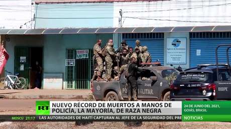 Nuevo récord de muertos a manos de la Policía en Brasil, la mayoría de raza negra