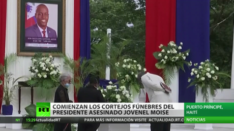Comienzan en Haití los cortejos fúnebres del presidente asesinado Jovenel Moïse