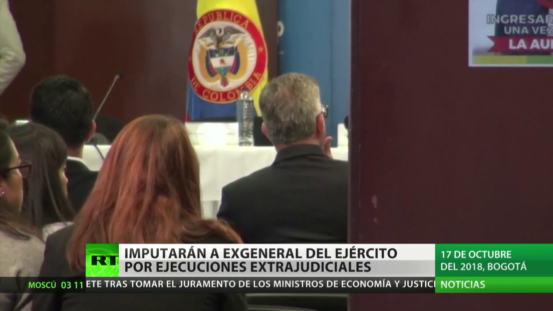 La Fiscalía General de Colombia imputará a un exgeneral del Ejército por ejecuciones extrajudiciales