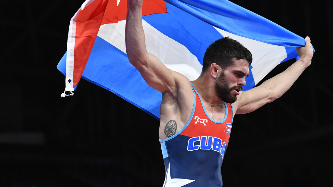 El cubano Luis Alberto Orta se corona como campeón olímpico en lucha grecorromana en Tokio 2020