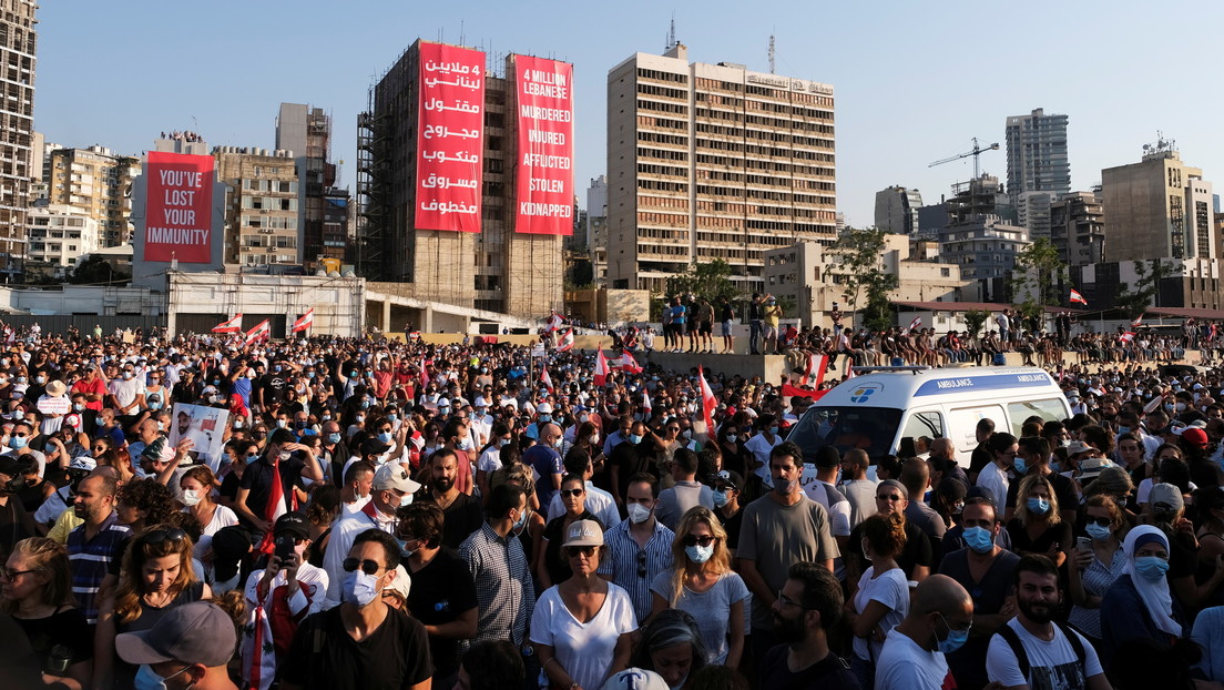 Beirut cumple un año de la trágica explosión en el puerto en medio de demandas de justicia (VIDEOS)