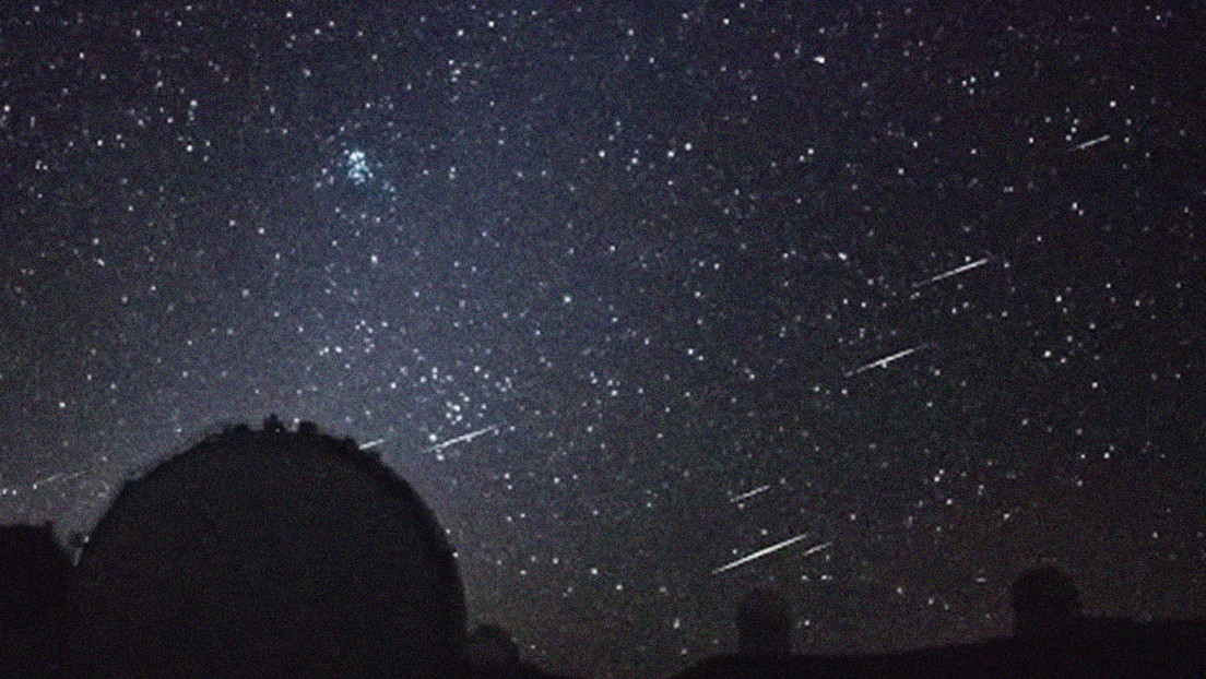 VIDEO: Captan un raro cúmulo de meteoros durante una transmisión en vivo desde un observatorio en Hawái
