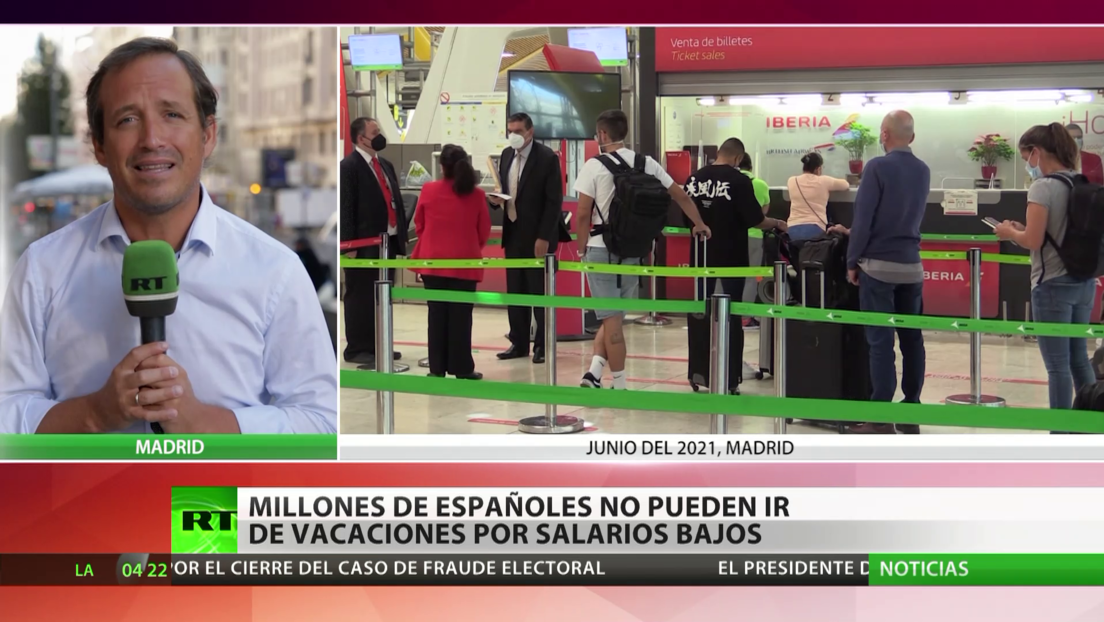 Millones de españoles no pueden permitirse ir de vacaciones por bajos salarios