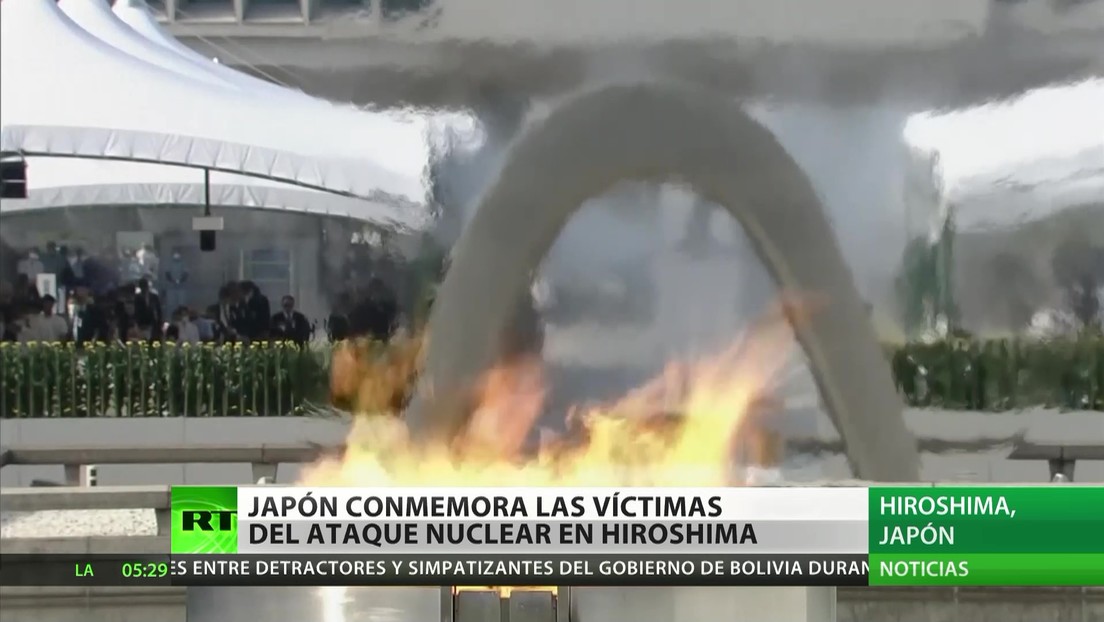 Japón conmemora las víctimas del ataque nuclear en Hiroshima