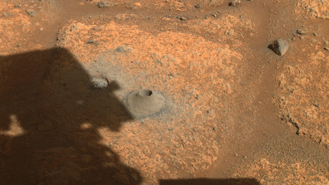 El róver Perseverance fracasa en su primer intento de recoger una muestra de roca en Marte