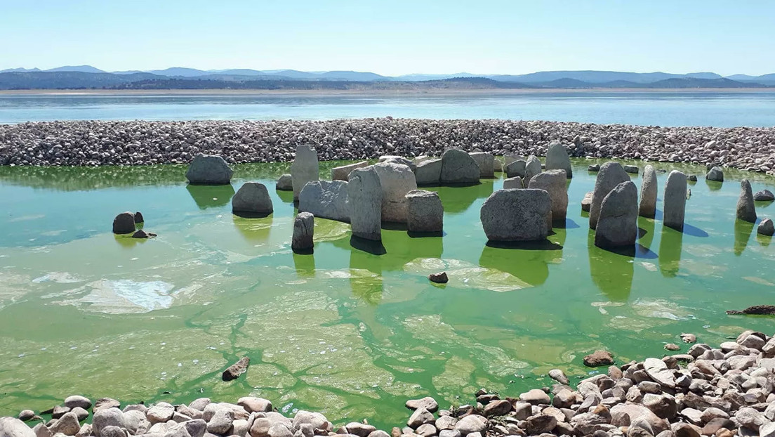 El 'Stonehenge español' oculto bajo las aguas de un embalse vuelve a aparecer en la superficie