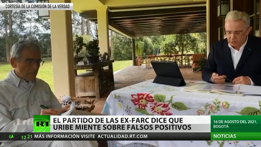 El partido de las ex FARC afirma que Uribe miente sobre falsos positivos