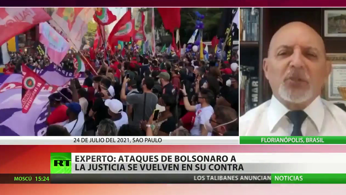 Experto: Los ataques de Jair Bolsonaro a la justicia se vuelven en su ...