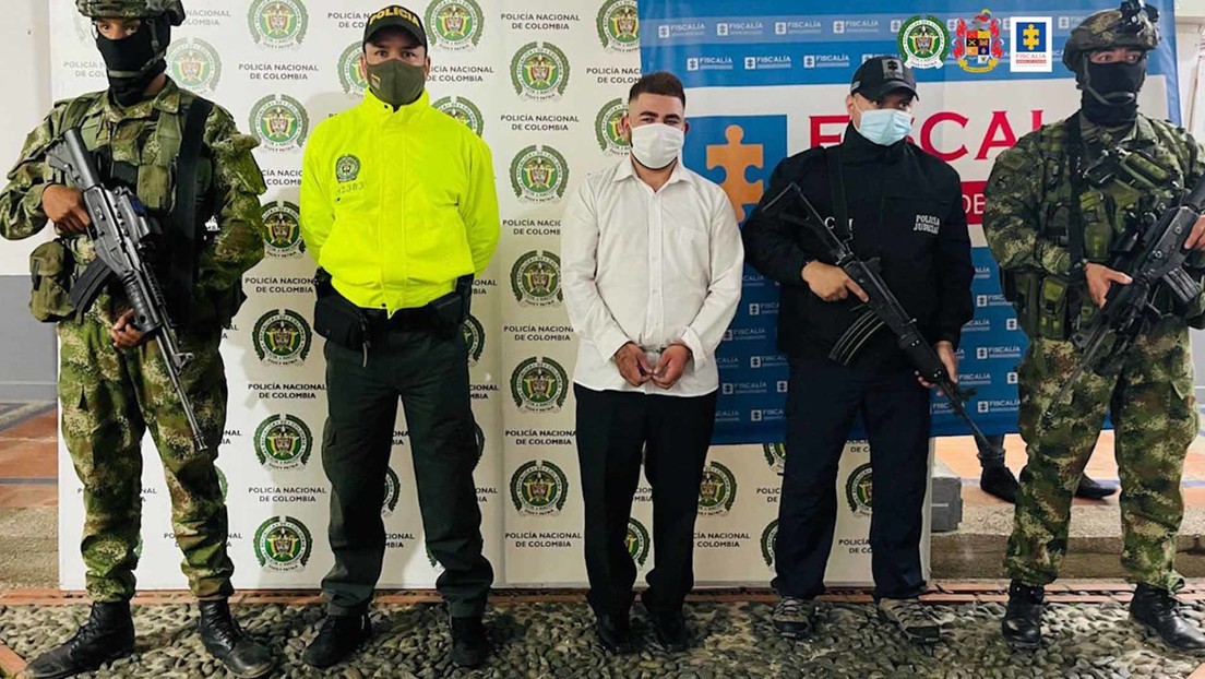 Capturan al integrante de un grupo criminal colombiano minutos antes de casarse (VIDEO)