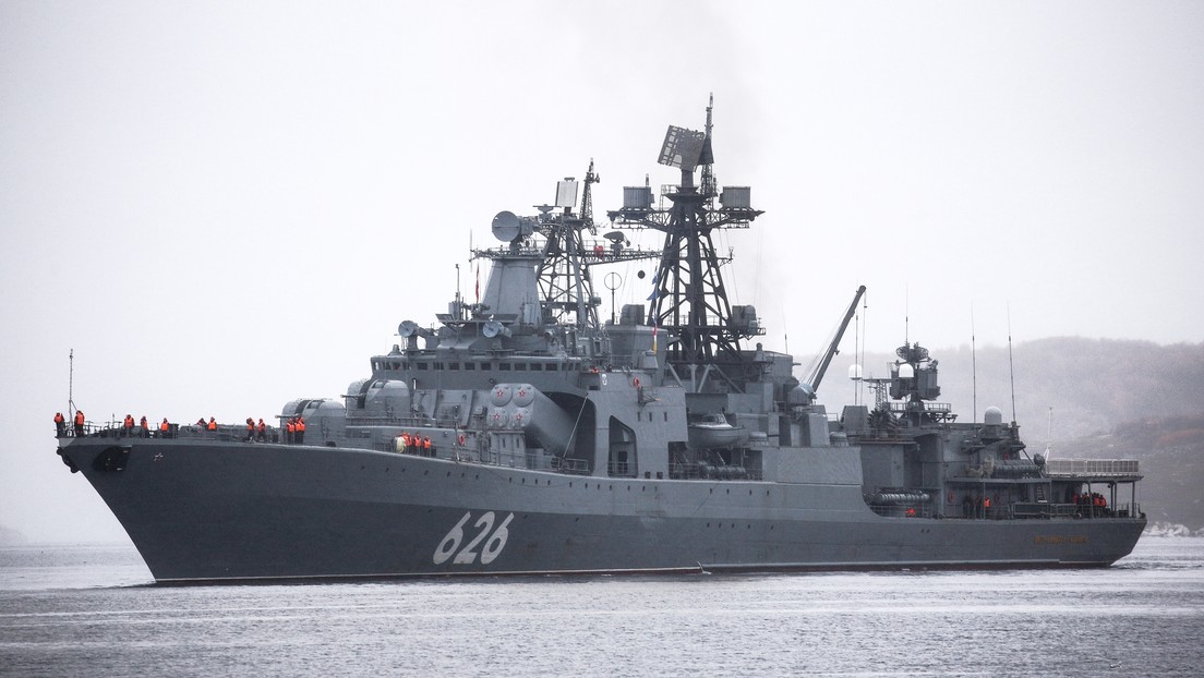 Dos buques de la Armada rusa anclan frente a Argelia tras no recibir autorización de España para hacerlo en Ceuta