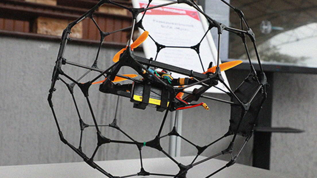 Crean en Rusia un dron 'esférico' para el reconocimiento de espacios reducidos
