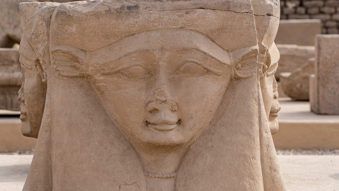 Encuentran en España un amuleto de la diosa egipcia Hathor de unos 3.000 años de antigüedad