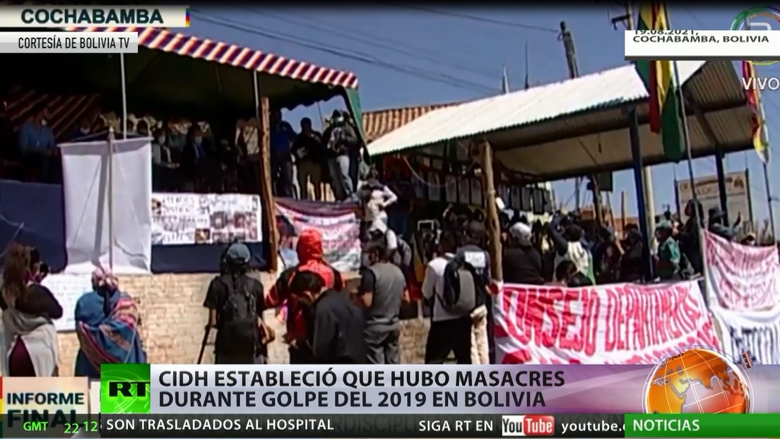 CIDH establece que hubo masacres durante el golpe de Bolivia en 2019