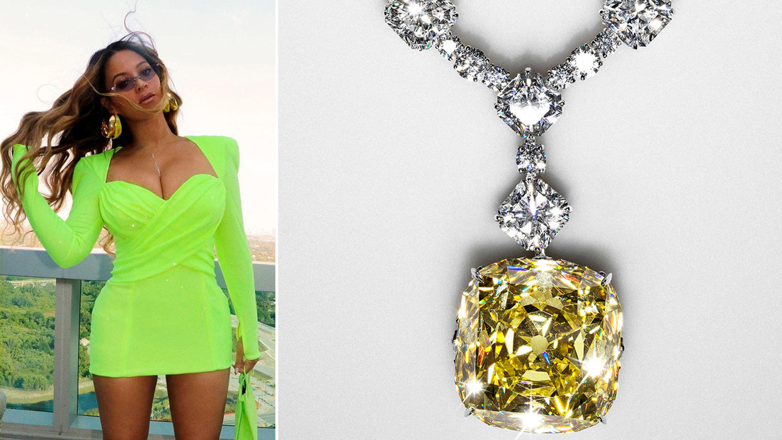 Beyoncé se convierte en la primera mujer negra en lucir el icónico diamante Tiffany y la critican por 'blanquear' el colonialismo de África