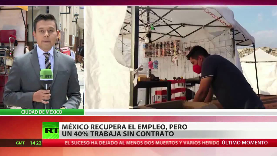 México recupera el empleo, pero un 40 % trabaja sin contrato