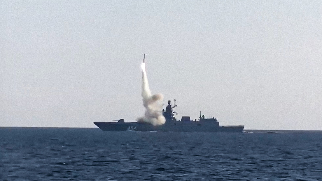 Rusia equipará sus buques de guerra con nuevos misiles hipersónicos Tsirkón