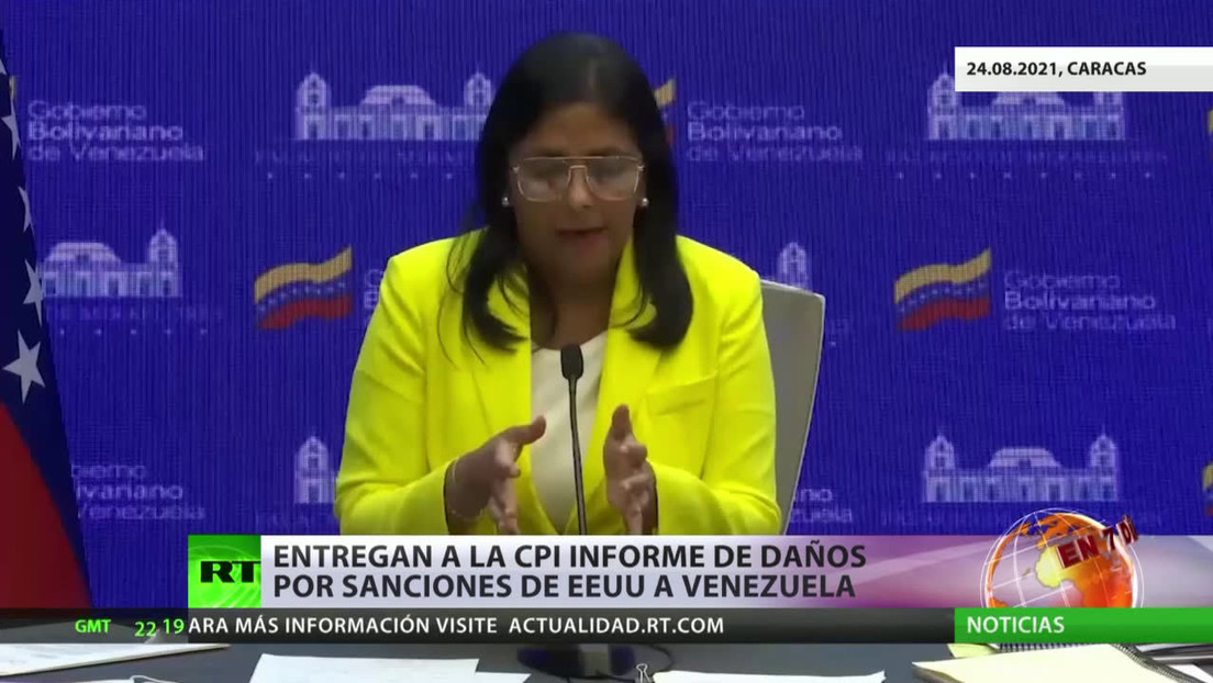 Venezuela entrega a la Corte Penal Internacional un informe de daños por las sanciones de EE.UU.