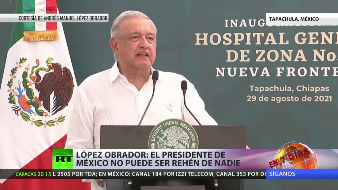 López Obrador comenta el bloqueo de su coche por la CNTE: "El presidente de México no puede ser rehén de nadie"