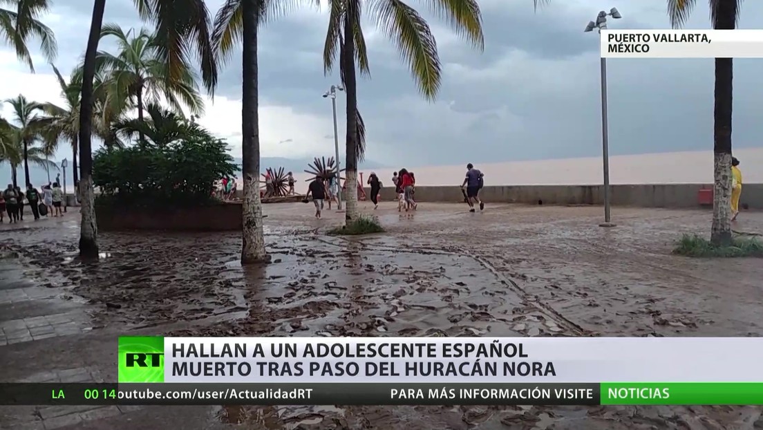México: hallan a un adolescente español muerto tras el paso del huracán Nora