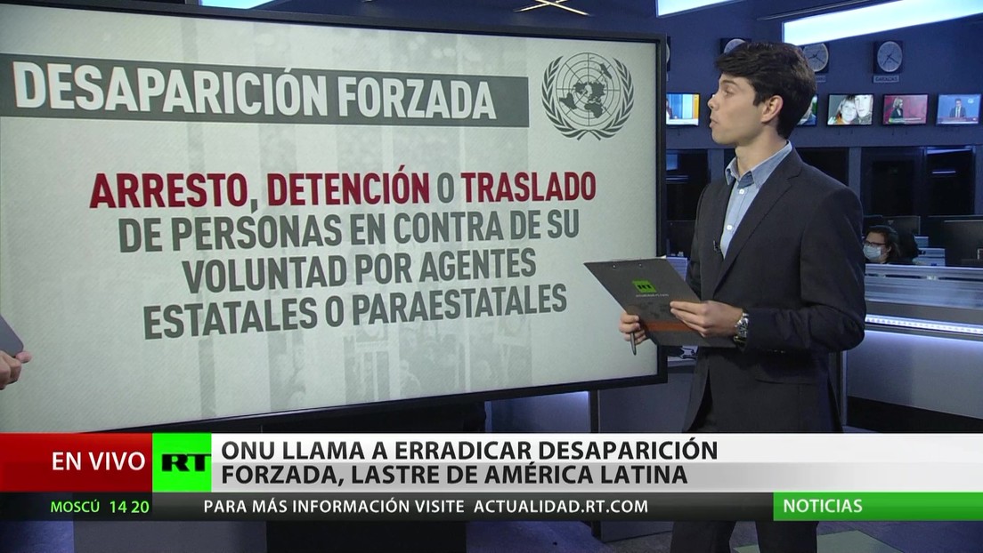 La ONU llama a erradicar desaparición forzada, lastre de América Latina
