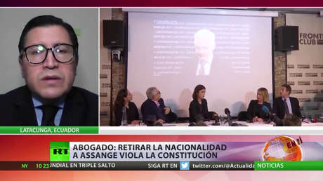 Abogados apelarán el retiro de la nacionalidad ecuatoriana de Assange